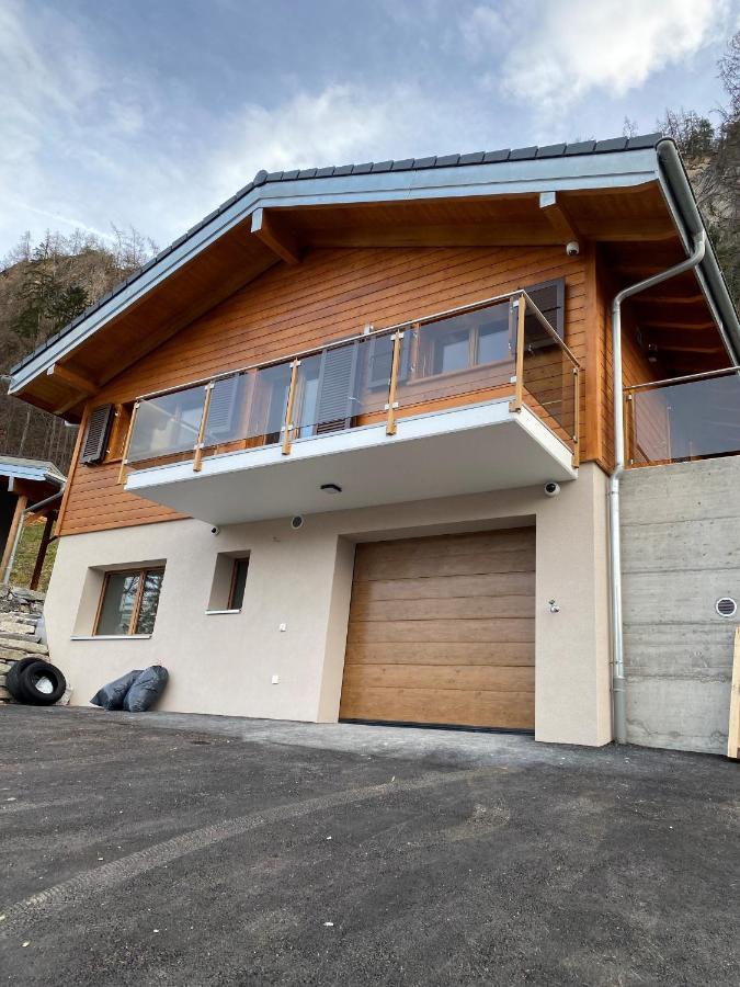 Saxon Chambres D'Hotes Les Louettes A Sapinhaut Canton Du Valais المظهر الخارجي الصورة